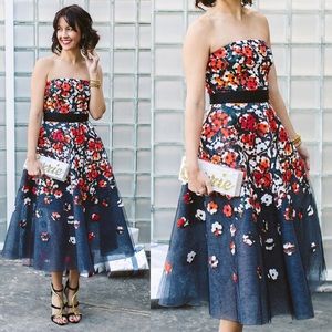 Sachin & Babi Floral Poppy Gown